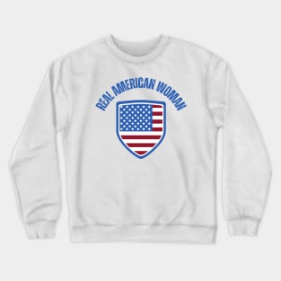Real American WOMAN Crewneck Sweatshirt